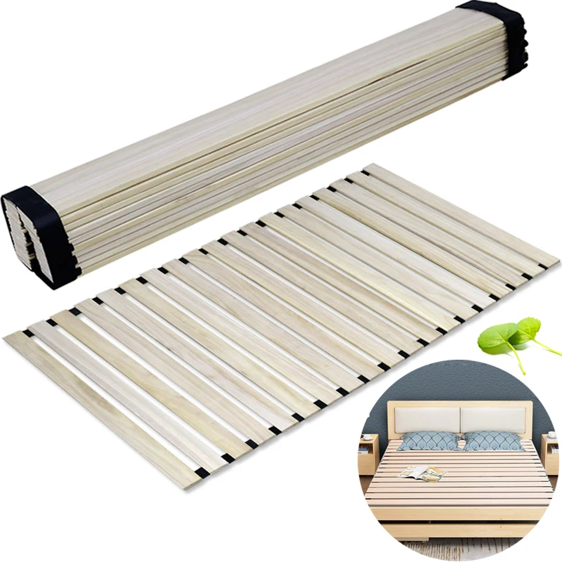 Складная оправа для кровати из натурального массива дерева жесткая