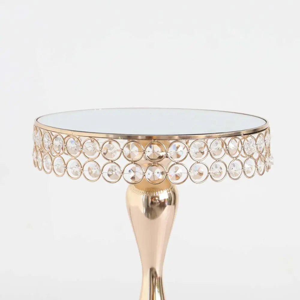 1 шт. подставка для торта с золотыми кристаллами | Дом и сад