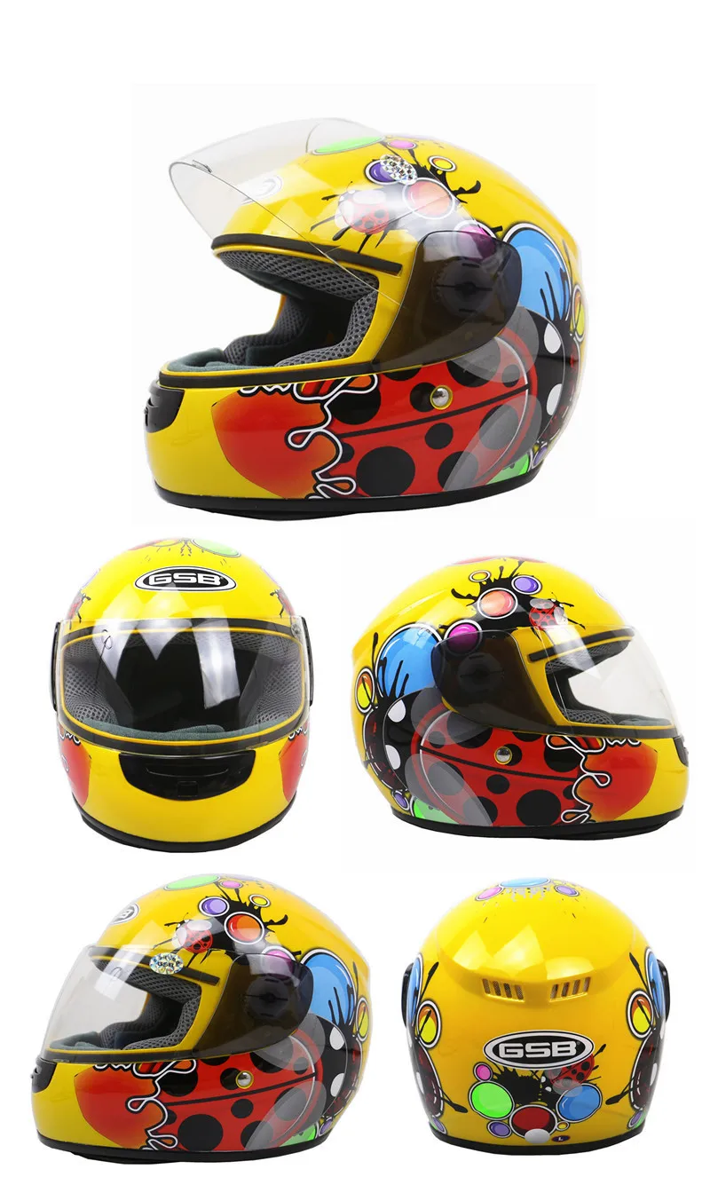 

3-12years 48-52cm Children Motocross Motorcycle Kids Motorbike Child Full Face Helmet