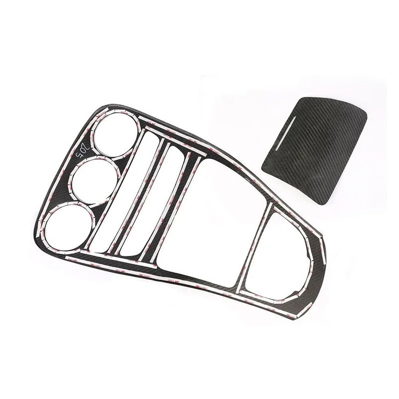 Декоративная панель центральной консоли из углеродного волокна для Mercedes Benz C Class