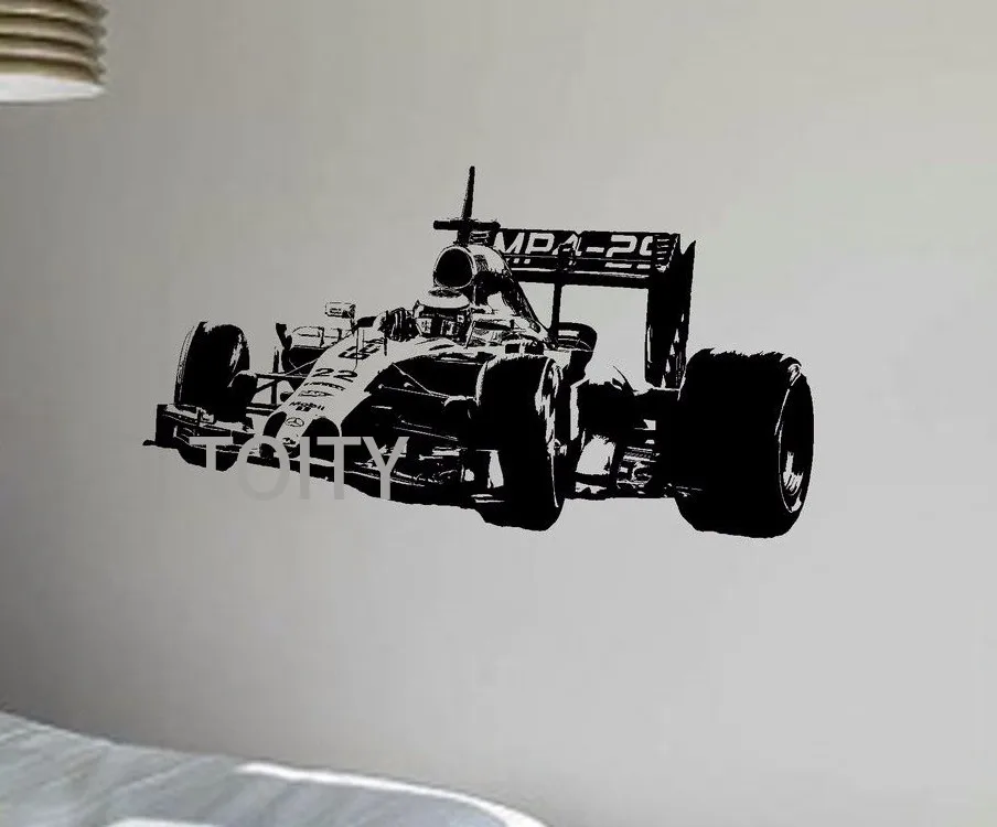29 дизайнов Спортивная автомобильная гоночная скоростная наклейка F1 для