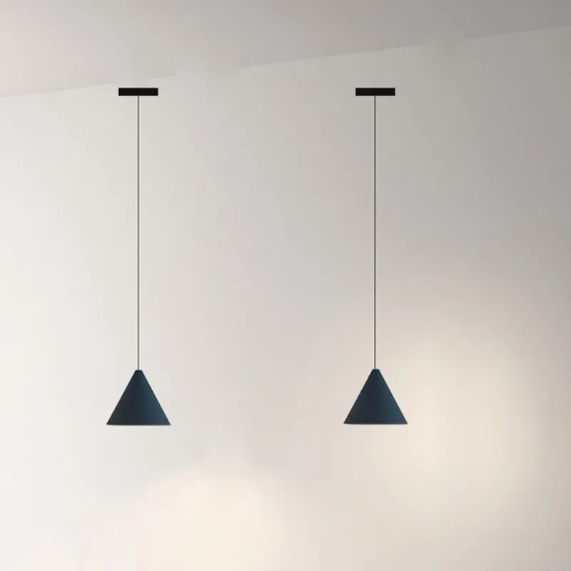 

Modern Pendant Lights Black Metal Long Wire Hanging Lamp DIY Pendant Lamp Kitchen Island Bedside Suspension Lighting
