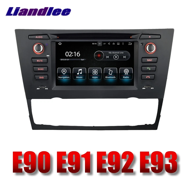Liandlee автомобильный мультимедийный плеер NAVI для BMW 3 E90 E91 E92 E93 2005 ~ 2013 с DVD BT