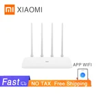Маршрутизатор Xiaomi 4A Gigabit Edition, 128 Мб, Wifi расширитель, двухъядерный процессор, покрытие ускорителя игры, внешний усилитель сигнала Mi Home