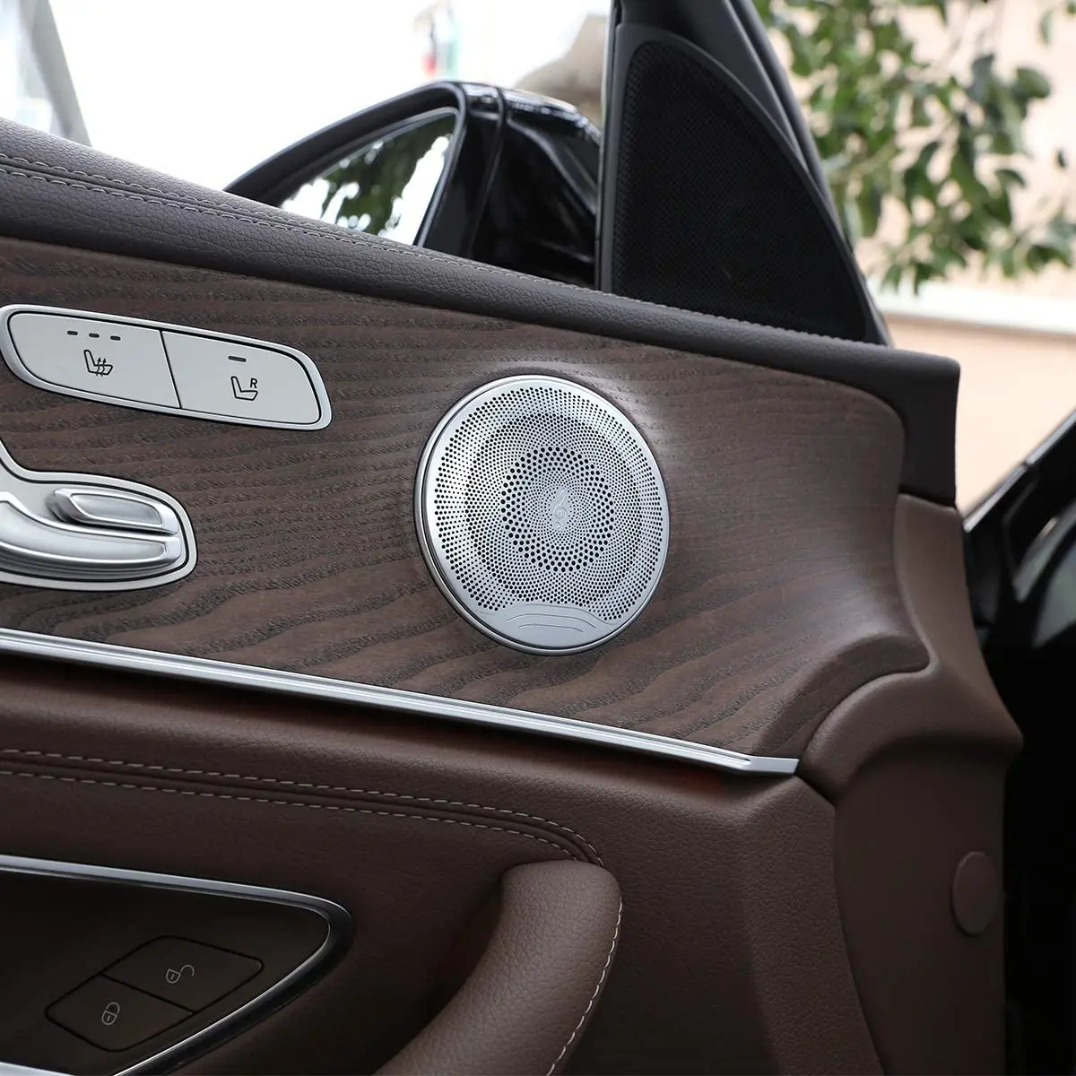 

Накладка на дверь динамика из нержавеющей стали для Mercedes Benz GLC X253 E Class W213 C Class W205