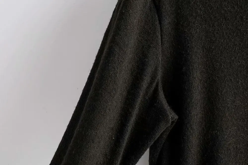 Женское трикотажное платье mididress 2019 Новое модное однотонное Плиссированное
