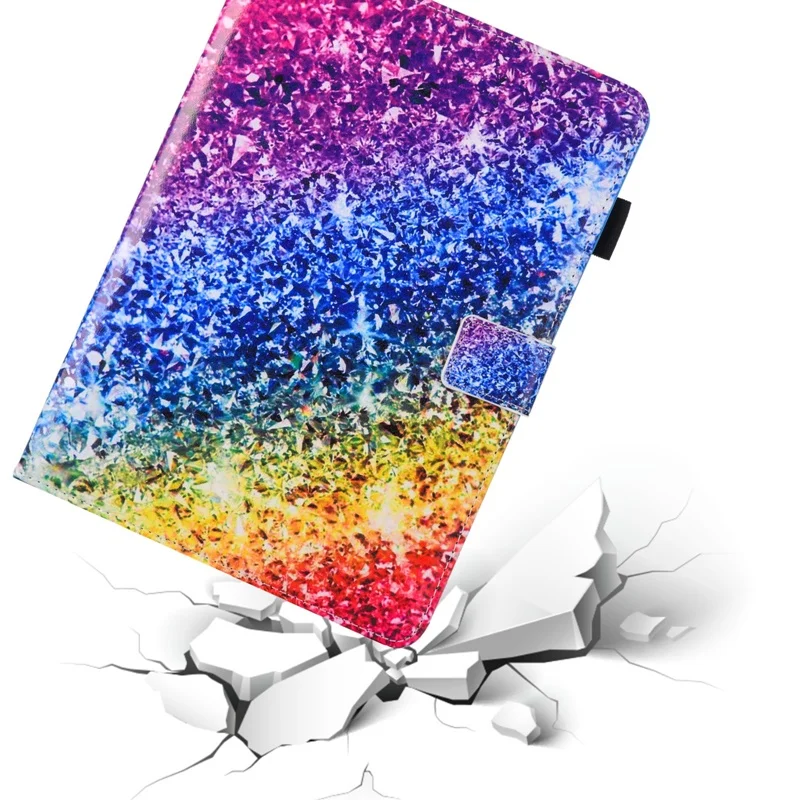 Чехол для Samsung galaxy Tab A 8 0 2017 дюймов модель T385 чехол Galaxy умный кожаный со слотом карт