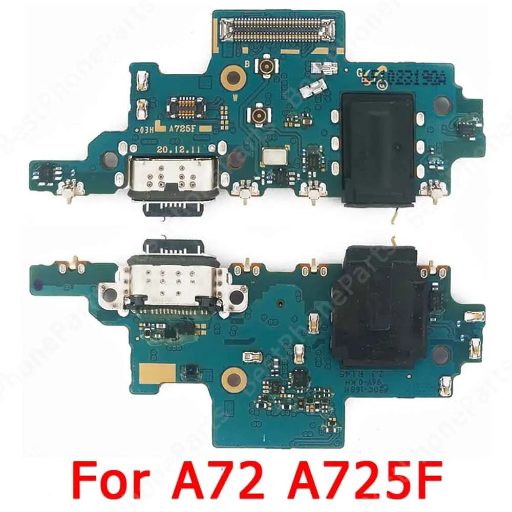 

Original Charging Port For Samsung Galaxy A72 Charge Board Ribbon Socket Usb Connector Flex Cable Replacement Plate Spare Parts