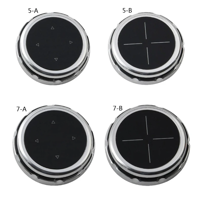 

Car Multimedia Buttons Trim Cover Stickers for 1 2 3 4 5 6Series U2JA
