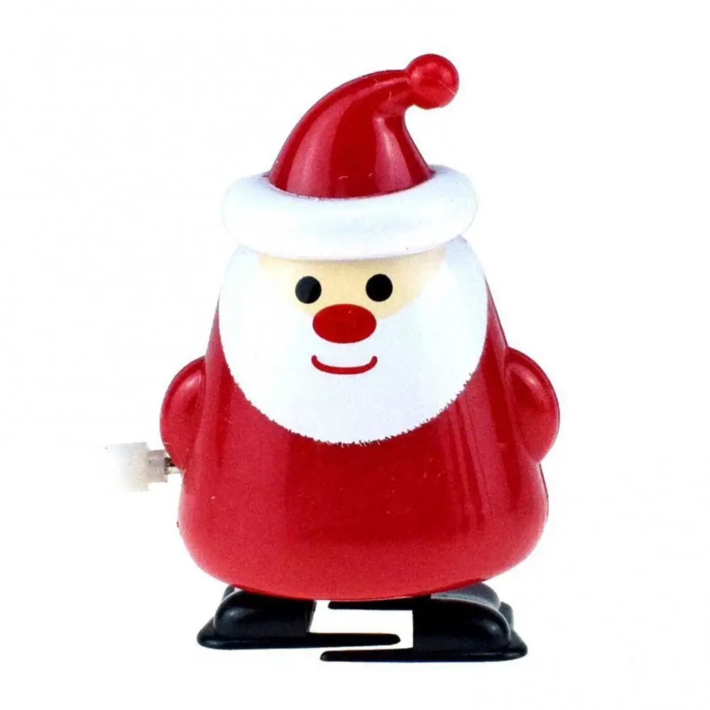 

8Pcs/Set Walking Santa Claus Elk Penguin Snowman Clockwork Toy Home Decor Gift