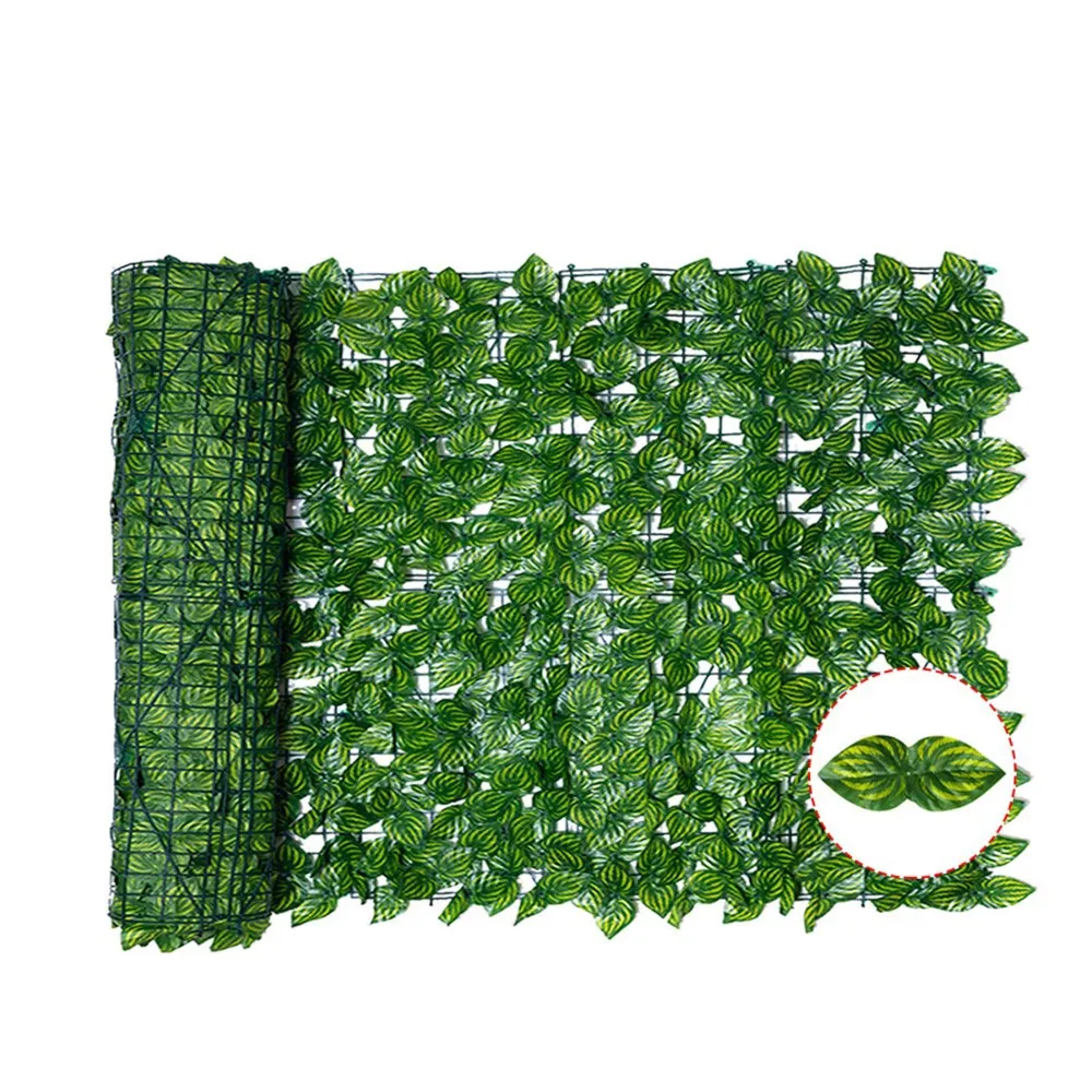 

1PC Artificial Ivy Privacy Fence Screen Artificial Hedges Fence and Faux Ivy Vine Leaf Decoration for Outdoor Decor Garden