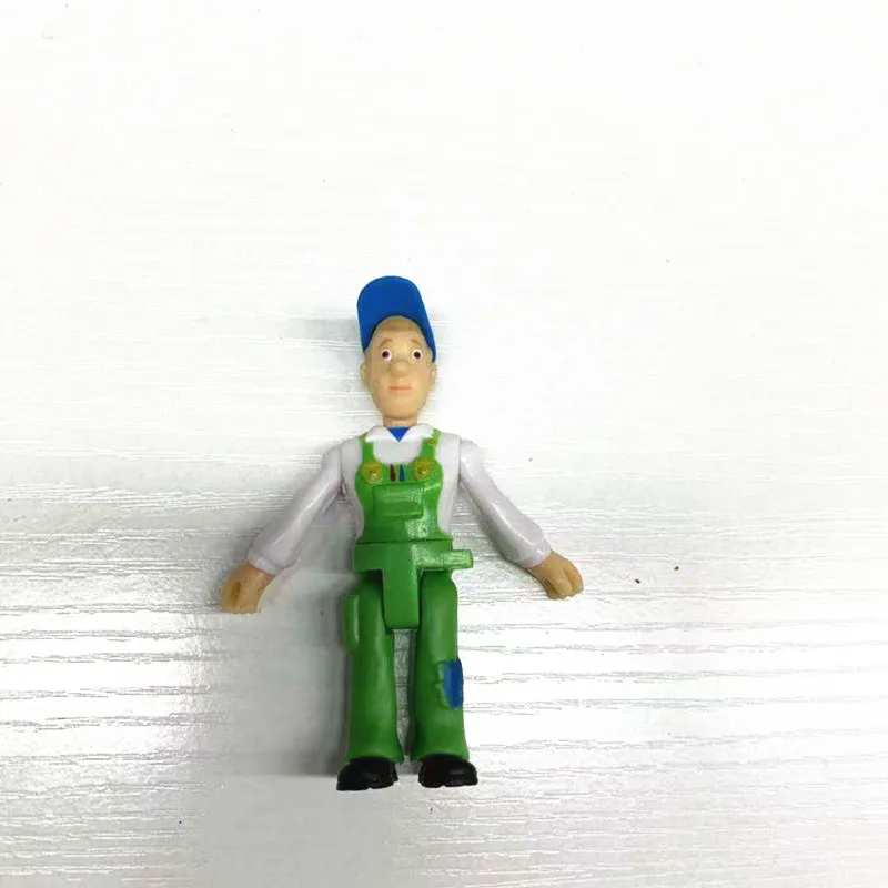 4 шт. подвижная фигурка пожарного Сэма игрушки diy brandweerman sam кукла для детей