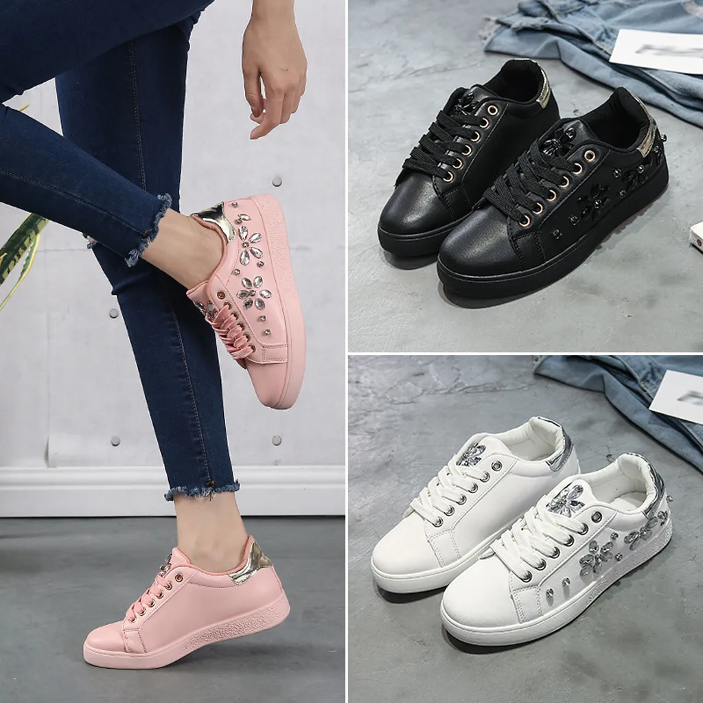 Парусиновая обувь на плоской подошве в молодежном стиле спортивные кроссовки