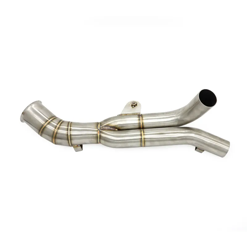 

Exhaust Muffler Y Mid Pipe Link Race Decat cat eliminator For Yamaha YZF R1 2009 2014 Exhaust Muffler Middle Y Pipe Eliminator