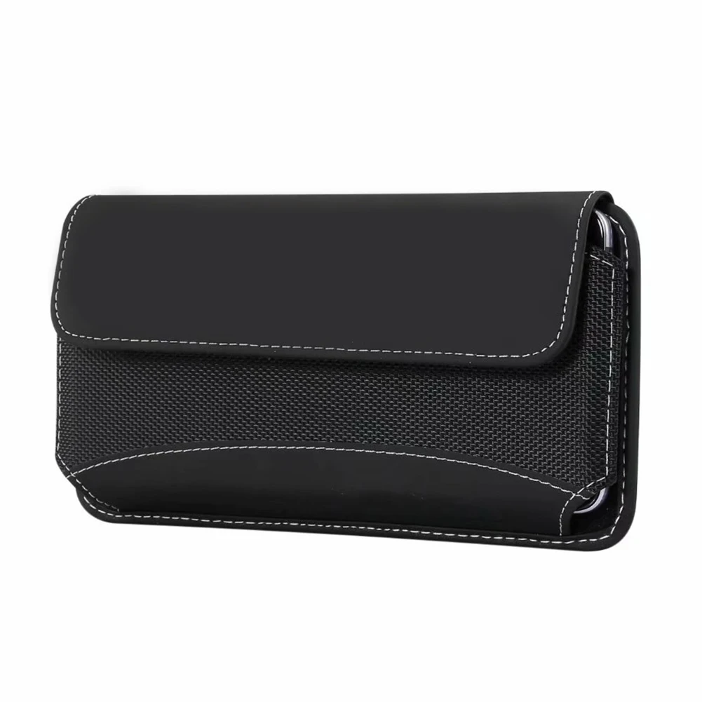 

Hot Selling Simple Universal Men Oxford Cloth Bag Portable Mobile Phone Waist Pack Leather Case for Repair tools -B5