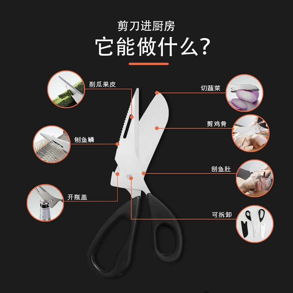 XYj съемные ножницы с ножом лезвия из нержавеющей стали устройство для открывания
