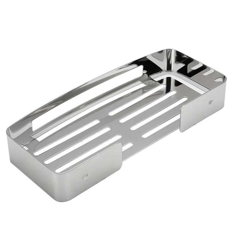 

Wall Mount Single Layer Toilet Corner Shelf Shampoo Shower Gel Lotion Storage Rack Durable Stainless Shelves Steel Bathroom