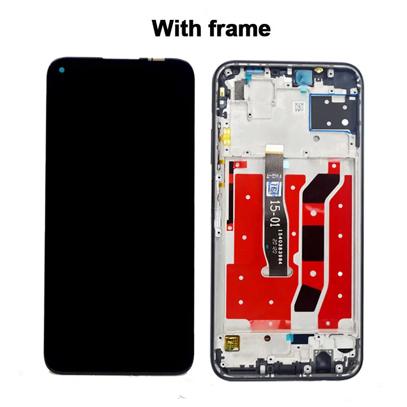 Оригинальный ЖК-дисплей для HUAWEI P40 Lite сменный экран с рамкой Nova 6 SE | Мобильные