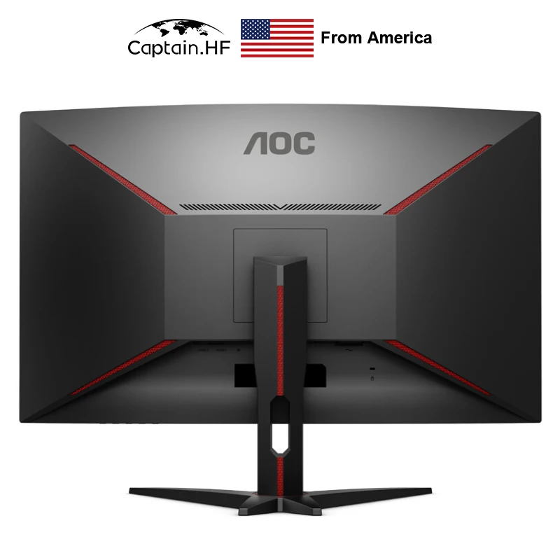 

US Captain AOC C32G1 32" Curved Frameless Gaming Monitor, FHD 1920x1080, VA Panel, 1ms MPRT, 144Hz, FreeSync Display