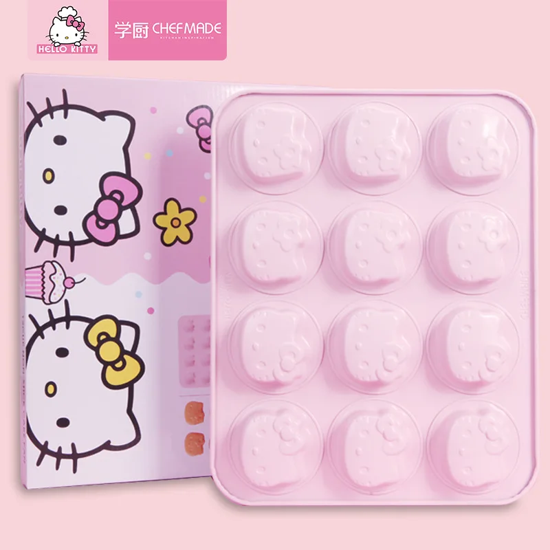 Hello Kitty креативная мультяшная розовая Милая 12-контактная антипригарная форма в