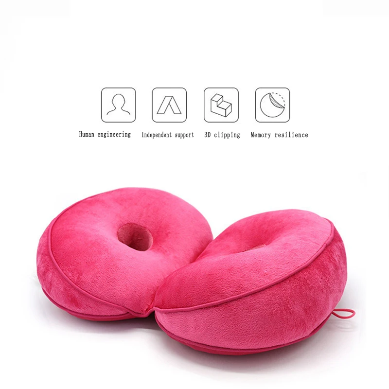 Многофункциональная двойная Удобная подушка для сидения пенопластовая бедер