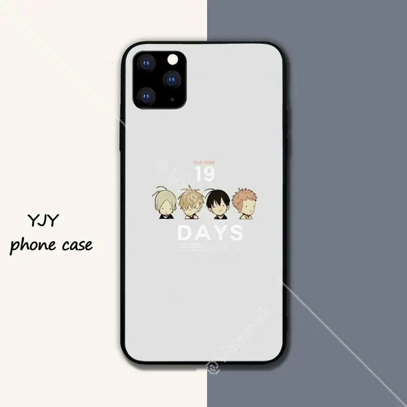 Yinuoda 19 дней черный мягкий чехол для мобильного телефона iphone se 2020 6 6s 7 8 plus x xs max xr 11 12