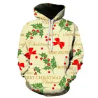 Мужская толстовка с капюшоном, с 3D-принтом, в стиле Харадзюку