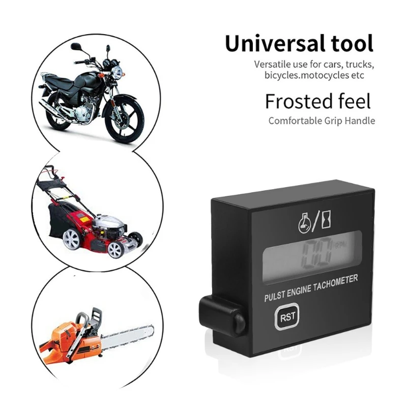 Тахометр для снегохода счетчик оборотов в минуту лыж и мотоциклов газонокосилок
