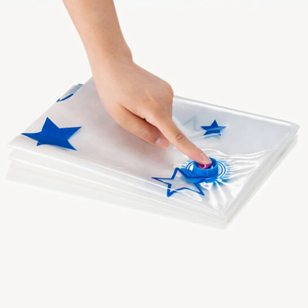 Вакуумная компрессионная сумка большая Одежда Одеяло для хранения насосная