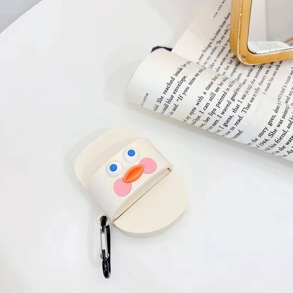 526-B Чехол для наушников Airpods 2 Чехол Силиконовый Мультфильм Аниме Чехол для Apple Air Pods 1 чехол печенье аксессуары для наушников брелок - Цвет: 526-B