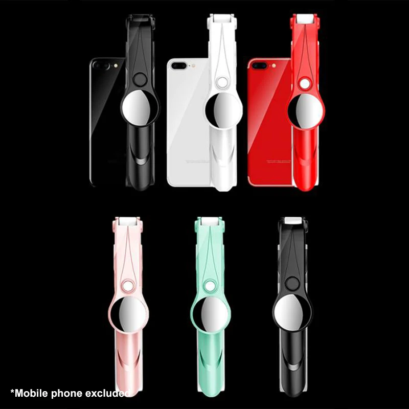 

CNIQOZ CNXT09S Wireless bluetooth Selfie Stick Tripod Remote Handphone Live Photo Holder Tripod Self-Timer With Rrearview Mirror