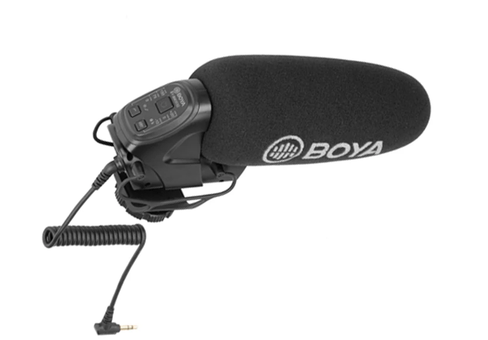 BOYA BY-BM3032 дробовик конденсаторный микрофон с коэффициентом усиления фильтр супер кардиоид для Canon Nikon DSLR камера видеокамера аудио рекордер