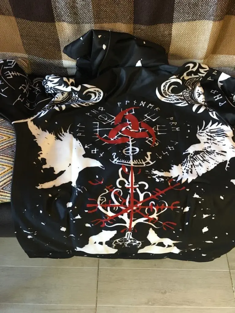 

LIASOSO Viking God Symbol Tattoo Warriors Pullover NewFashion Long Sleeve Tracksuit 3DPrint Men/Women Zip/Sweatshirt/Hoodies