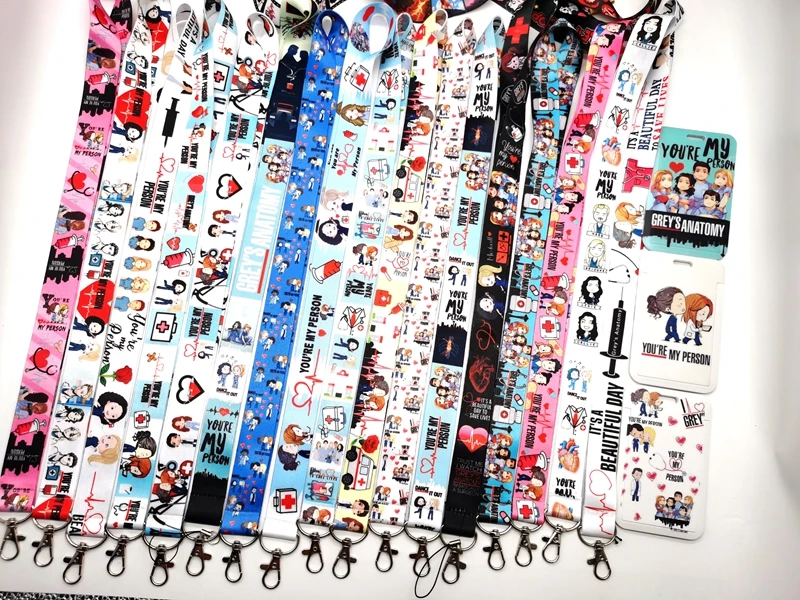 

Горячая распродажа! 10 комплектов, ремешок на шею с медсестра