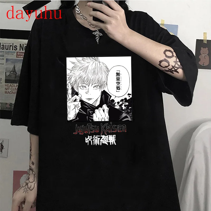 

Женская футболка с принтом японского аниме, футболка унисекс с принтом манги