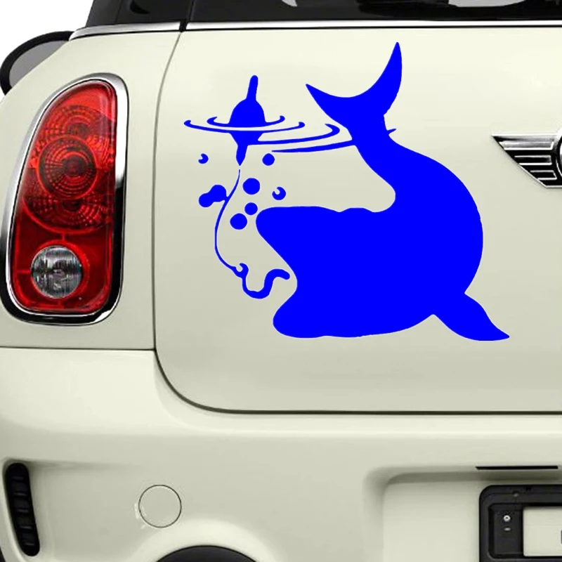 30184# наклейки на авто рыба с червем удочке водонепроницаемые машину наклейка для