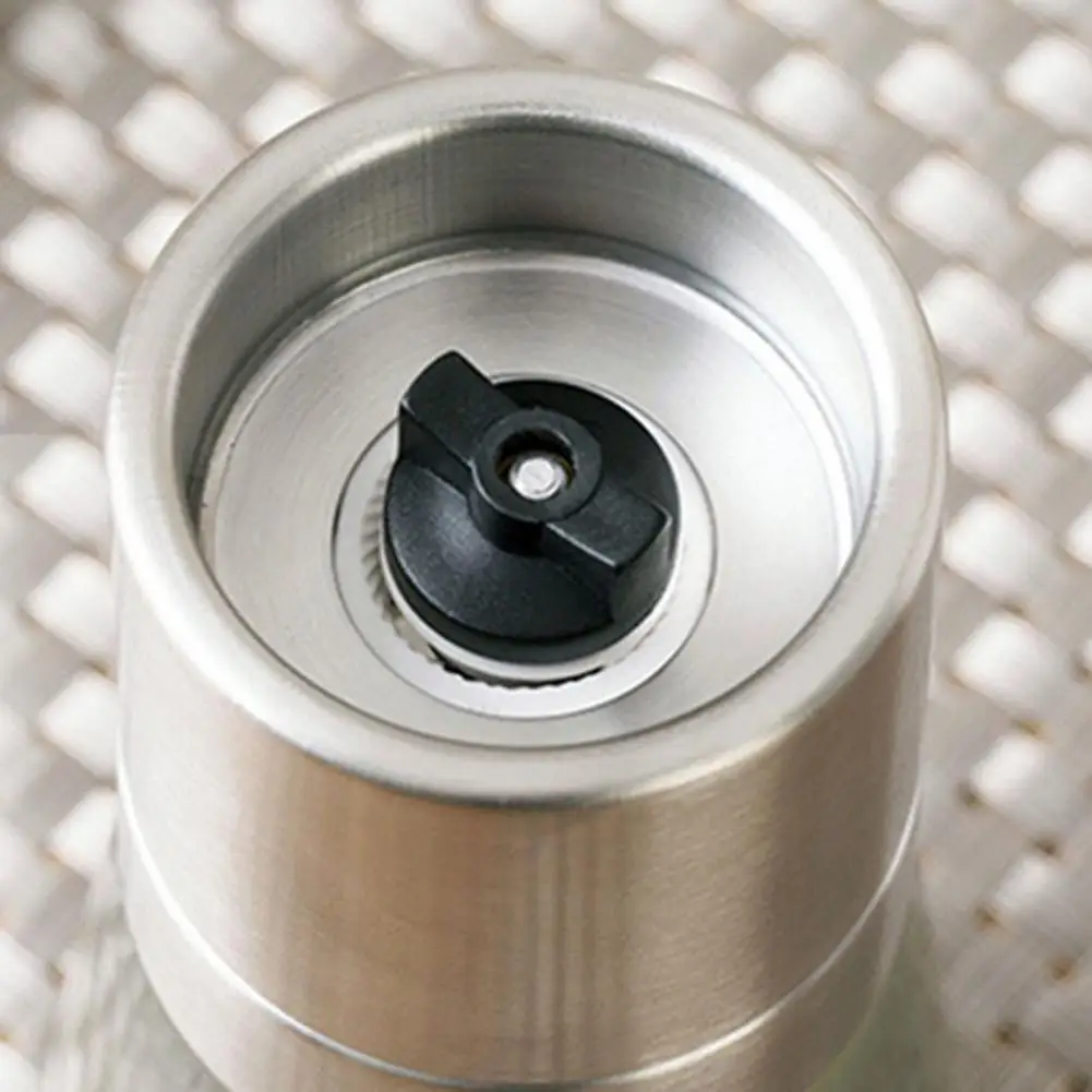 

Home Salt Pepper Grinder Adjustable Coarseness Kitchen Peppercorn Mill Gadget