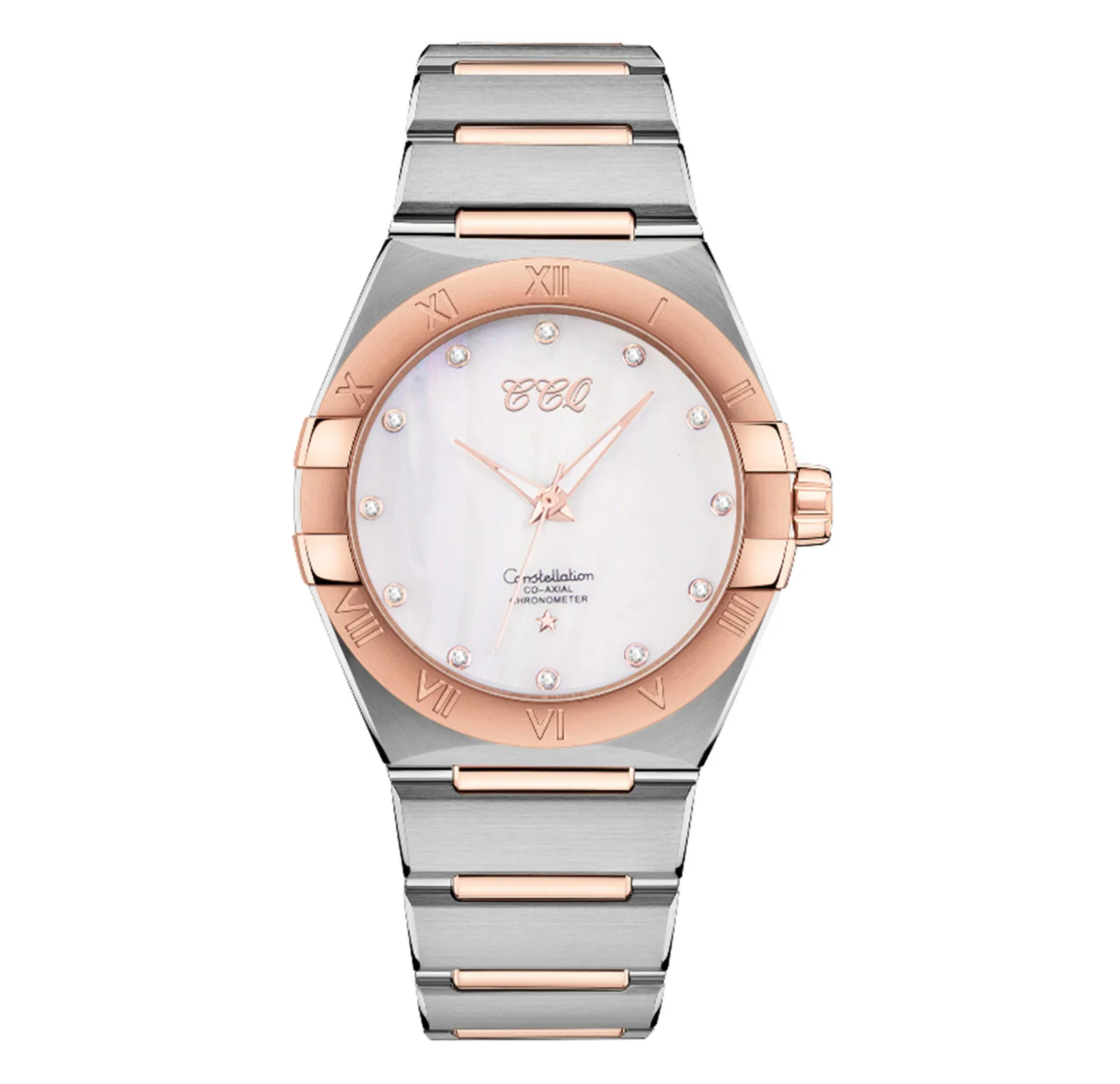 

2021 Casual Quartz Stainless Steel Band Women Flower Rhinestone Watch Watches For Lady Reloj Mujer Women's Wristwatch