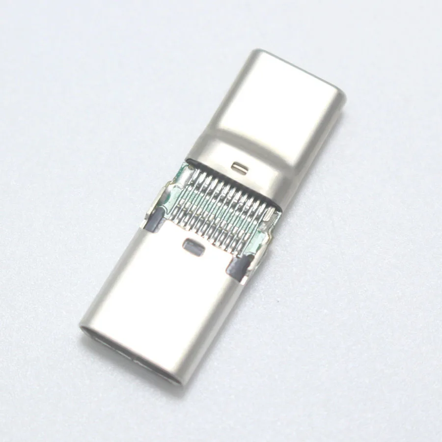 1 шт. USB 3,1 type C разъем 24Pin штекер для Женский Джек удлинитель тестовая линия DIY адаптер