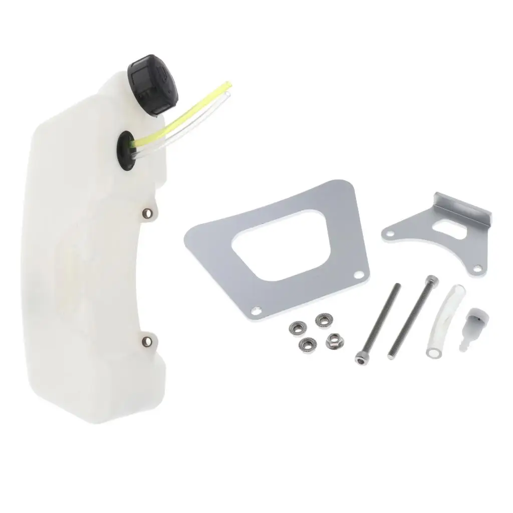 White Replacement Gas Tank Plastic+ Metal for STIHL FS81 Trimmer, # 4126 350 0400