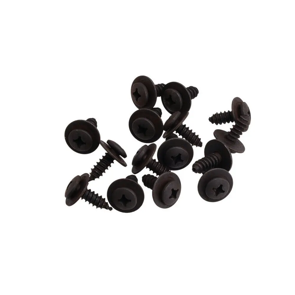 10 шт./набор боксеры u типа Клип Черный Автомобильный Крепеж крыло металла с