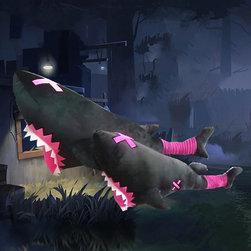 Игра личных данных в Косплэй Опора ад Эмбер Лео Бека кукла-акула игрушка подушка