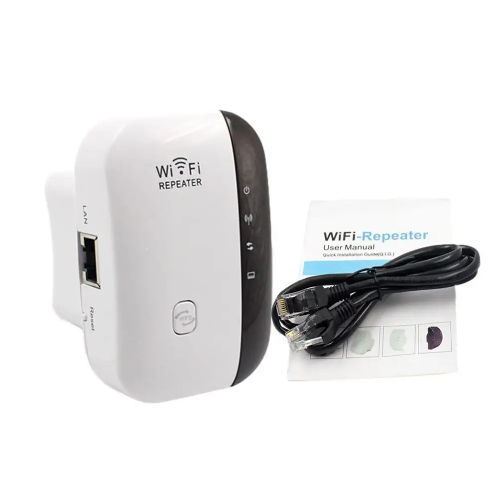 Беспроводной Wi Fi репитер 300 Мбит/с 2 4 ГГц|Усилители сигнала| |