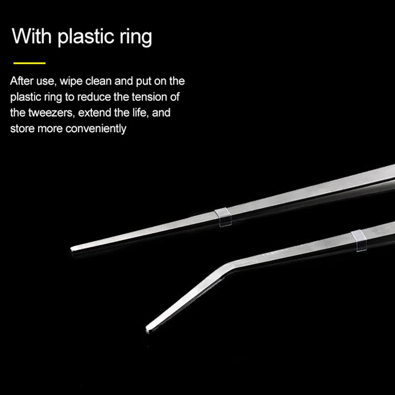 Аквариумные аксессуары Изогнутый пинцет для аквариума растений креветок рифа