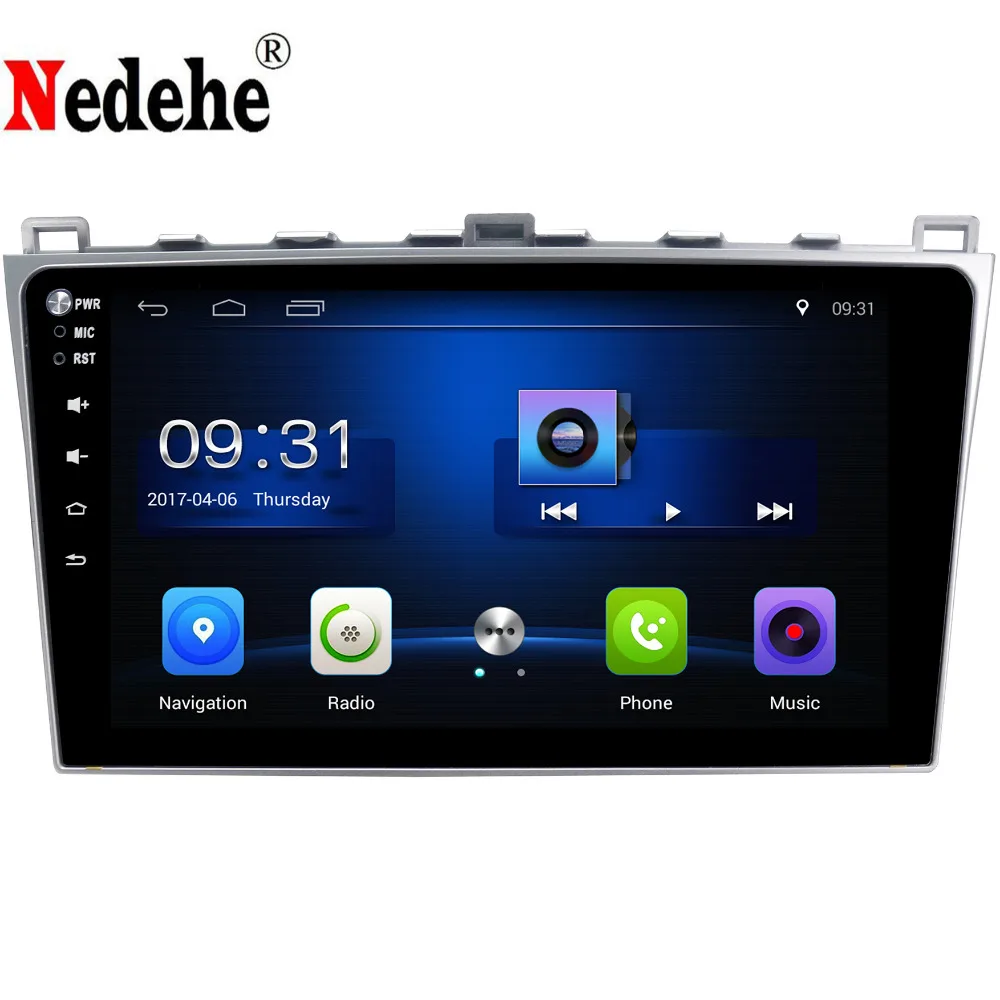 Nedehe 10 1 &quotВосьмиядерный Android 8 автомобильное радио стерео DVD GPS навигация