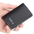 2020 модный мужской кошелек с отделением для кредитных карт, RFID, автоматический кошелек с защитой от кражи, чехол для карт, кожаный мужской кошелек, держатель для кредитных карт