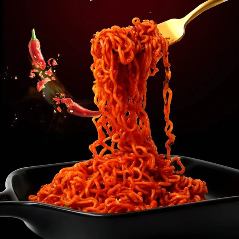 

Korean Turkey noodle sauce, sweet and spicy, Korean bibimbap noodles, super spicy chili sauce bag double hot