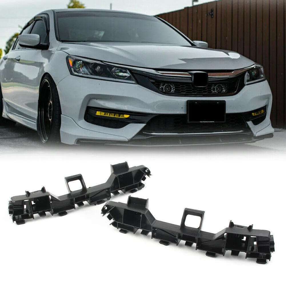

2pcs For Accord Sedan 2013-2017 Front Bumper Bracket Crossbeam Mounting Bracket Fixer Left And Right 71193-T2A-A01 71198-T2A-A01