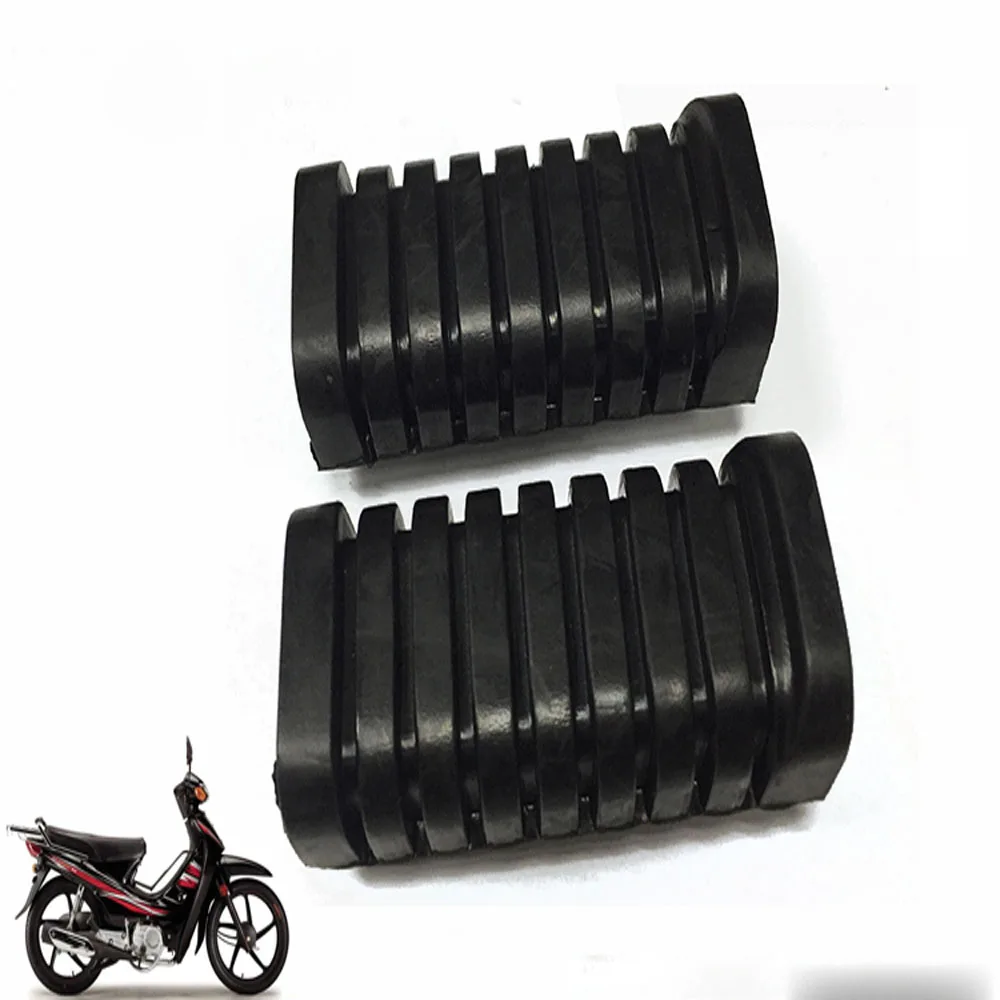 E0070 1 пара мотоциклетная резиновая Подножка педаль Передняя подножка подножек