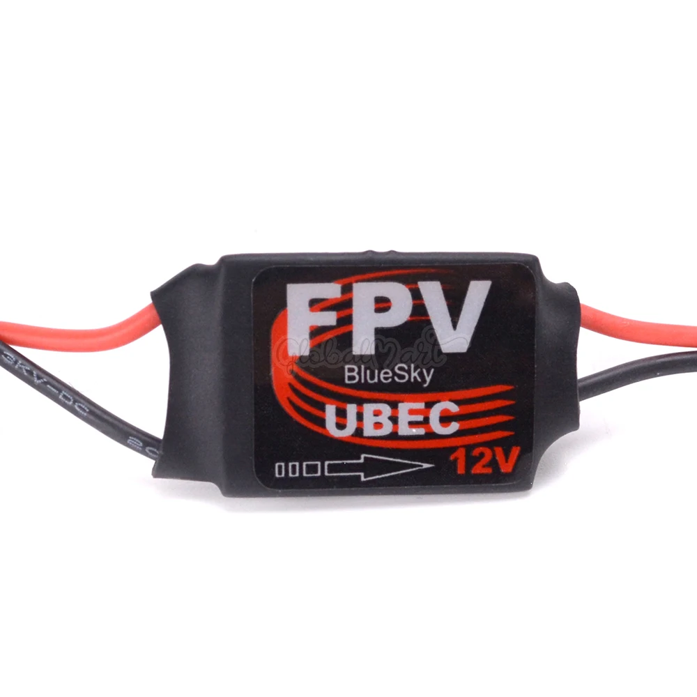 Ультралегкий UBEC 3A 5V 2 6S / 12V 4 DC преобразователь понижающий модуль BEC для